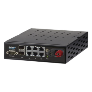 Switch WISP PoE pasivo Administrable de 8 puertos (6 PoE Gigabit + 2 SFP) entrada de 9-72 Vcc