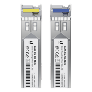 Módulo SFP / 1 Gbps / BiDi Monomodo / LC Simplex / Alcance 3 km (9842.5 ft) / Pack de 2
