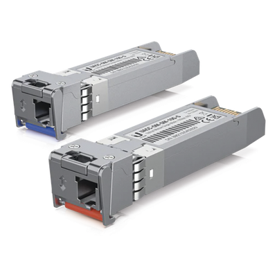Transceptor SFP+ / 10 Gbps / Fibra Monomodo / Alcance 10 km (32,808 ft) / Bidi LC / Rango Térmico 0°C a 70°C