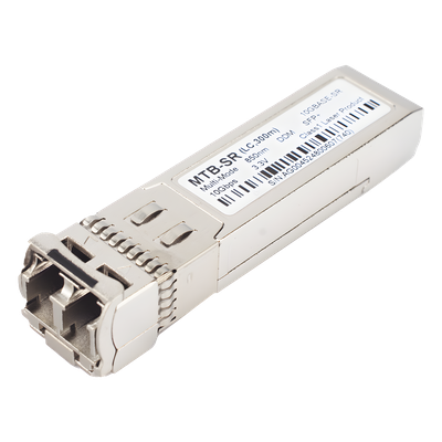 Transceptor SFP+ / 10GBASE-SR / Multimodo LC / 300 m (984 ft) / 850 nm