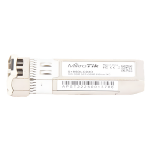 Transceptor SFP+ / 10G / LC Dúplex / Fibra Multimodo / 300 m (984 pies) / 850 nm