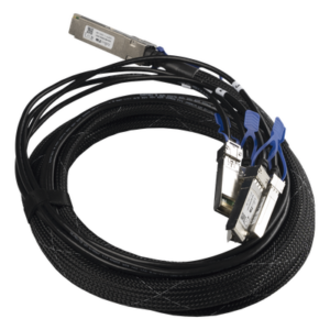 Cable de conexión breakout / 100G QSFP28 a 4x25G SFP28 / 40G QSFP+ a 4x10G SFP+ / 3m (10 pies)