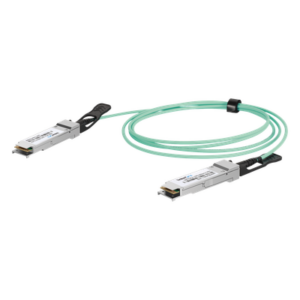 Cable AOC QSFP28 / 100 Gbps / 2 m (6.6 ft) / Fibra Óptica Activa / Plug-and-Play