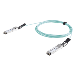 Cable AOC QSFP+ / 40 Gbps / 30 m (98.4 ft) / Fibra Óptica Activa / Conectores de Alta Densidad