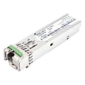 Transceptor mini-GBIC SFP 1G / WDM BiDi LC / Monomodo 10 km (32.8 ft) / TX 1550nm RX 1310nm / Requiere par MGB-LA10