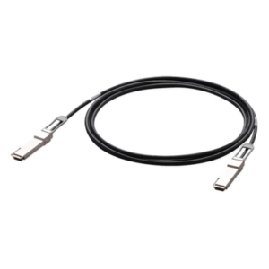 Cable DAC pasivo / QSFP28 100G / Conexión directa / Bajo perfil / Rack corto
