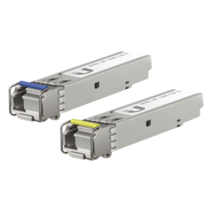 UFiber Módulo SFP, transceptor MiniGibic MonoModo 1.25 Gbps, distancia 3km, un conector LC, incluye 2 tranceptores
