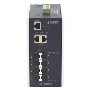 Switch Industrial Administrable L2+ / 8 Puertos SFP 1G / 2 Puertos TP Gigabit / 2 Puertos SFP 2.5G / -40 a 75°C / IP30