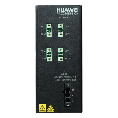 Fuente de Alimentación Riel DIN / Entrada 100-240 VCA / Salida 56 VCD / 240 W / Para Switch S210I-8P4SX