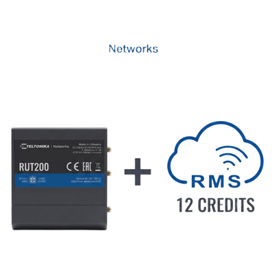 Router Celular Industrial / 4G LTE Cat 4 / 150 Mbps / Wi-Fi 2.4 GHz / -40°C a 75°C / Gestión RMS 1 Año