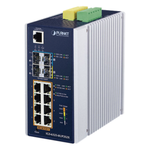 Switch Industrial Capa 3 / 8 Puertos Gigabit PoE++ 95W / 2 SFP 1G/2.5G / 2 SFP+ 10G / Administrable