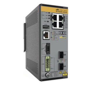 Switch Industrial L2+ / 4 Puertos PoE++ 95W / 2 SFP+ 10G / Sin Ventilador / -40°C a 75°C / UL 2043