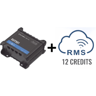 Router Teltonika LTE/4G RUT901 + 12 creditos RMS