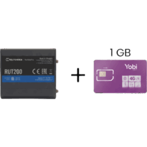 Router Celular Industrial / 4G LTE Cat 4 150 Mbps / Wi-Fi 2.4 GHz / 2 Puertos Ethernet / Operación -40°C a 75°C / Gestión RMS