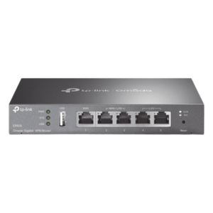 Router Gigabit Multi-WAN / 5 Puertos Gigabit / 150,000 Sesiones Concurrentes / 16 Túneles VPN IPsec / USB 2.0 / Controlador SDN Omada