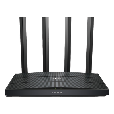 Router WiFi 6 / AX1500 / 4 Flujos / 4 Antenas Externas / 1 WAN Gigabit + 3 LAN Gigabit / OFDMA / Beamforming / WPA3 / EasyMesh
