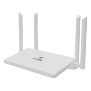Router Wi-Fi 6 / AX3000 Dual Band / 4 Puertos Gigabit / MESH / Diseño Compacto / -30 a 60°C