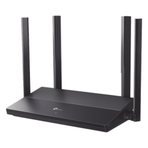 Router WiFi 6 AX / 1500 Mbps / 4 Antenas Beamforming / 3 LAN + 1 WAN Gigabit / WPA3 / EasyMesh