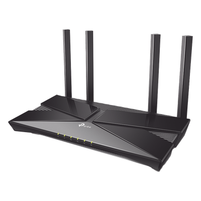 Router Wi-Fi 6 / AX1800 / Dual Band / 4 Puertos Gigabit LAN / OFDMA / Beamforming / WPA3
