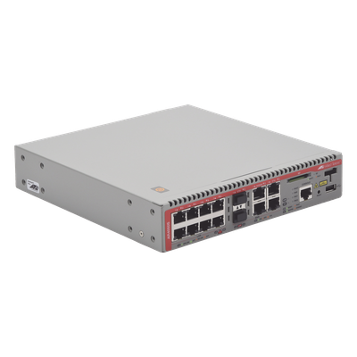 Router Firewall UTM / 8 Puertos LAN Gigabit / 2 WAN SFP + 2 RJ45 Combo / 450 Mbps / 300,000 Sesiones Concurrentes / SD-WAN / Controlador Wireless 5 AP