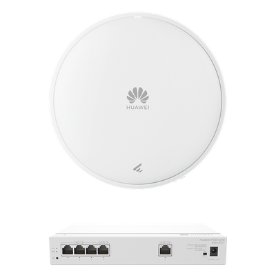 Kit Router Multi-Servicio / Wi-Fi 7 / 3.57 Gbps / 4 Puertos PoE 50W / MU-MIMO 2x2 Dual Band / Smart Antenna / Montaje Techo y Pared