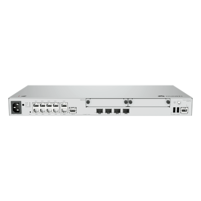Router Empresarial / 1×SFP+ & 8×GE LAN / 1×SFP+ & 2×GE WAN / 1,200 Usuarios / 128 APs / 1,000 Túneles IPsec / 3 Gbps