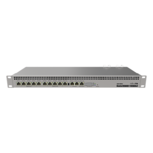 Router Rack / 13 Puertos Gigabit / Rendimiento 7.5 Gbps / CPU 4 Núcleos 1.4 GHz / IPsec Hardware 2.2 Gbps / Fuente Redundante / Licencia Nivel 6