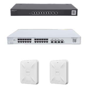 Solución de Red / 350 Usuarios Concurrentes / 4 WAN / 600 Mbps / Balanceo de Carga / Cloud Gratuito