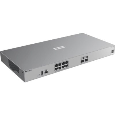 Router Cloud-Managed / 5 Gbps Throughput / 250,000 Sesiones Concurrentes / 6 Puertos GE + 2 Puertos 2.5G + 2 Puertos 10GE SFP+ / SD-WAN / Anti-DoS/DDoS por Hardware / Gestión Cloud y App Móvil / Línea Cybrey
