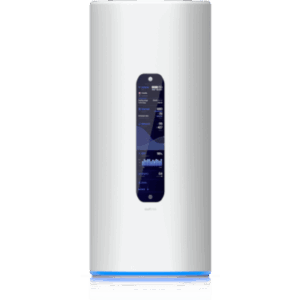 UniFi Dream Router 5G Max Cloud Gateway de Escritorio con Módem 5G Integrado, WiFi 7 Tri-Banda, Switch de 3 Puertos 2.5 GbE con (1) Puerto PoE, WAN (1) 2.5 GbE y (1) 10G SFP+