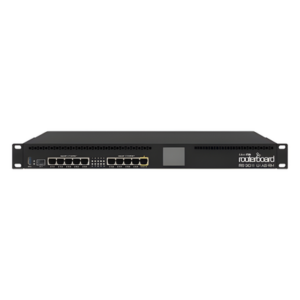 RouterBoard, CPU 2 Núcleos, 10 Puertos Gigabit Ethernet, 1 Puerto SFP, 1 GB Memoria, Licencia Nivel 5, Montaje Rack