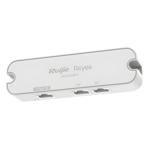 Switch No Administrable PoE-In / 2 Puertos PoE+ 10/100 Mbps / 1 Puerto PoE-In 10/100 Mbps / Presupuesto PoE 30 W / Switching 0.6 Gbps / Protección 4 kV / Sin Ventilador