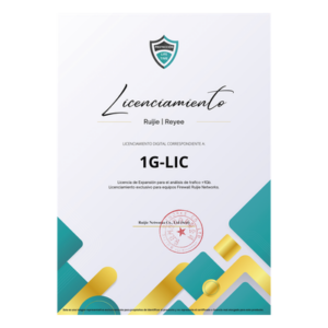 Licencia de Expansión / Análisis de Tráfico +1 Gbps / Firewall / Perpetua / Uso Único / Entrega Digital