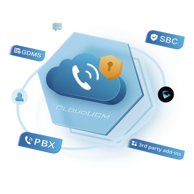 Conmutador IP en la nube / Hasta 20 extensiones / 8 llamadas simultáneas / 1 GB almacenamiento / SBC integrado