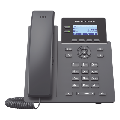 Teléfono IP Wi-Fi / Dual Band 2.4/5 GHz / 2 Líneas / 4 Cuentas SIP / Conferencia 5 Participantes / EHS