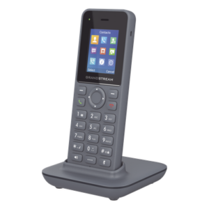 Teléfono IP Inalámbrico DECT / Alcance 400 m (1312.3 ft) Exteriores / 20 Cuentas SIP / Audio Full HD / Pantalla Color 1.8 pulgadas / 50 Horas Conversación