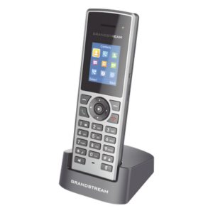 Teléfono IP Inalámbrico DECT / Alcance 350 m (1148.3 ft) Exterior / 10 Cuentas SIP / 20 Horas Conversación / Pantalla Color 1.8 Pulgadas / Audio Full HD