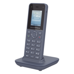 Teléfono IP Inalámbrico / Wi-Fi 6 Dual Banda / 2 Líneas SIP / 2 Cuentas SIP / Bluetooth / USB-C / Voz HD Opus / 6 Horas Conversación / 120 Horas Espera