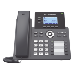 Teléfono IP / 3 Líneas SIP / 6 Cuentas / 10 Botones BLF / Gigabit Ethernet / Conferencia 5 Participantes / EHS / GDMS
