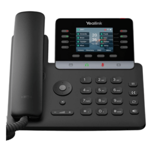 Teléfono IP Empresarial / 12 Líneas SIP / Pantalla Color 2.8" / Audio HD / PoE / USB 2.0