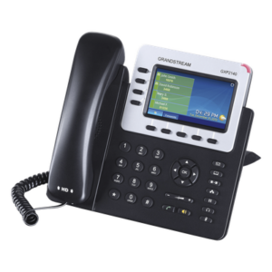 Teléfono IP Empresarial / 4 Líneas / Pantalla TFT LCD 4.3" / Dual Gigabit Ethernet / PoE / Bluetooth 2.1 / Conferencia 5 Vías / 160 BLF con Expansión