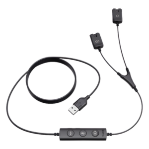 Cable Entrenador en Y / Conexión Dual de Diademas / Compatible Serie YHS / Uso Profesional Continuo
