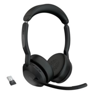 Diadema Bluetooth / Cancelación Activa de Ruido / 18h Batería / Alcance 30 m (98.4 ft) / 2 Micrófonos MEMS / USB-A