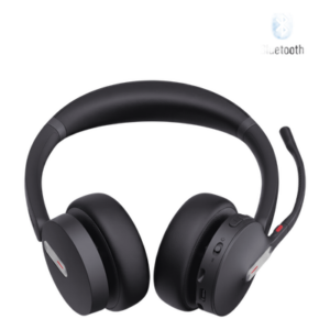 Auricular Mono Bluetooth / Cancelación de Ruido con 3 Micrófonos / 35 Horas de Conversación / Alcance 50 m (164 ft) / USB-C y USB-A
