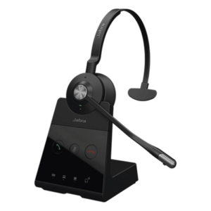 Auricular Inalámbrico Profesional / DECT / Alcance 150 m (492.1 ft) / Doble Conectividad Teléfono y Softphone / Audio Banda Ancha / Cancelación de Ruido / Autonomía 13 h