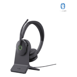 Auriculares Inalámbricos Bluetooth / Cancelación Activa de Ruido Híbrida / Bluetooth 5.3 con Adaptador USB C&A / 32 Horas de Conversación / Base de Carga