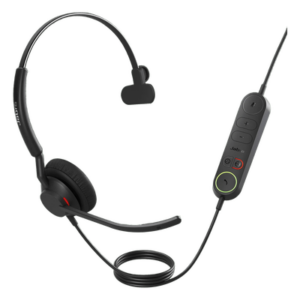 Diadema USB / Monoauricular / Aislamiento de Ruido / Doble Micrófono MEMS / Controladores 20 mm / USB-A y USB-C
