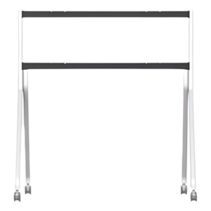 Soporte con ruedas / 95 kg capacidad / 1525x1302x764 mm / 5005x4276x2507 pies / VESA 800x400 y 600x400 / Acero al carbono