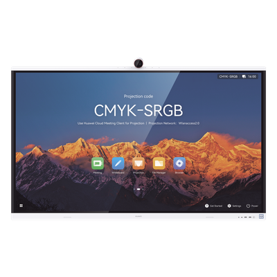 Pantalla Interactiva Inteligente / 75" / 4K UHD / Wi-Fi 6 / Cámara 4K / BYOM / Harmony OS