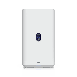 NAS Compacto de Escritorio / 2 Bahías 3.5" SATA / Puerto 2.5 GbE / USB-C 5 Gbps / PoE++ 60 W / Pantalla LCD 1.47"
